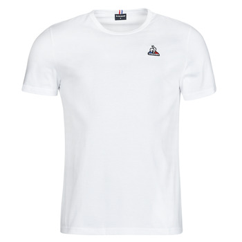 vaatteet Miehet Lyhythihainen t-paita Le Coq Sportif ESS TEE SS N 3 M Valkoinen