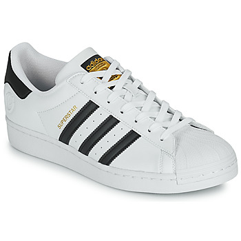 kengät Matalavartiset tennarit adidas Originals SUPERSTAR VEGAN Valkoinen / Musta