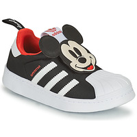 kengät Pojat Matalavartiset tennarit adidas Originals SUPERSTAR 360 C Musta / Mickey