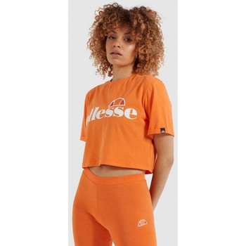 vaatteet Naiset Lyhythihainen t-paita Ellesse CAMISETA MANGA CORTA MUJER  SGI04484 Oranssi