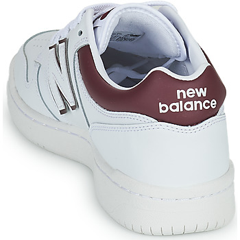 New Balance 480 Valkoinen / Viininpunainen