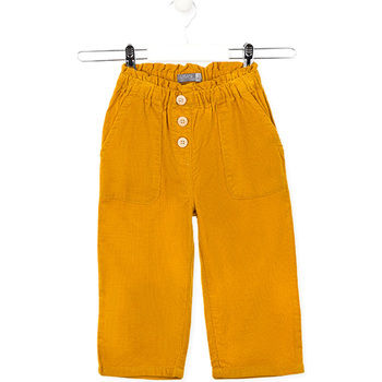 vaatteet Lapset Housut Losan 026-9002AL Keltainen