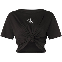 vaatteet Naiset Topit / Puserot Calvin Klein Jeans KW0KW01366 Musta