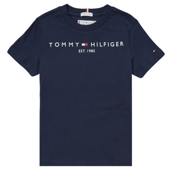 vaatteet Pojat Lyhythihainen t-paita Tommy Hilfiger SELINERA Laivastonsininen