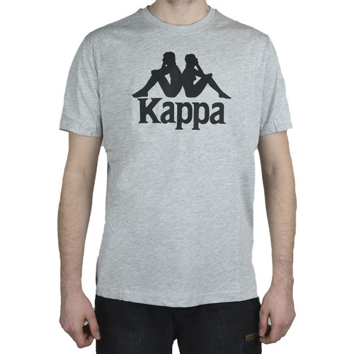 vaatteet Miehet Lyhythihainen t-paita Kappa Caspar T-Shirt Harmaa