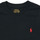 vaatteet Lapset Lyhythihainen t-paita Polo Ralph Lauren FANNY Musta