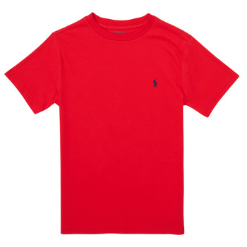 vaatteet Pojat Lyhythihainen t-paita Polo Ralph Lauren FOLLIA Punainen