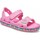 kengät Lapset Sandaalit ja avokkaat Crocs Fun Lab Rainbow Sandal Kids Vaaleanpunainen
