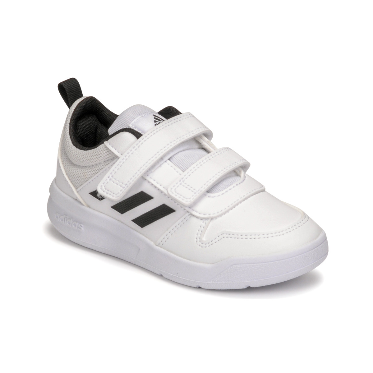 kengät Lapset Matalavartiset tennarit adidas Performance TENSAUR C Valkoinen / Musta