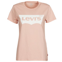 vaatteet Naiset Lyhythihainen t-paita Levi's THE PERFECT TEE Vaaleanpunainen