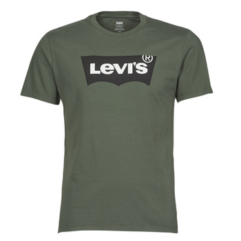 vaatteet Miehet Lyhythihainen t-paita Levi's HOUSEMARK GRAPHIC TEE Vihreä