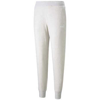 vaatteet Naiset Housut Puma Essential Logo Pants Valkoinen