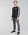vaatteet Miehet T-paidat pitkillä hihoilla adidas Originals 3-STRIPES LS T Musta