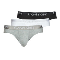 Alusvaatteet Miehet Alushousut Calvin Klein Jeans HIP BRIEF Musta / Harmaa / Valkoinen