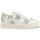 kengät Miehet Tennarit Shone 230-069 White/Silver Valkoinen