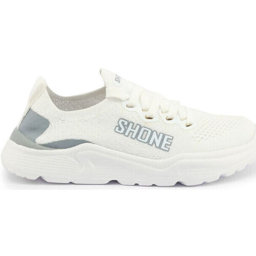 kengät Miehet Tennarit Shone 155-001 White Valkoinen