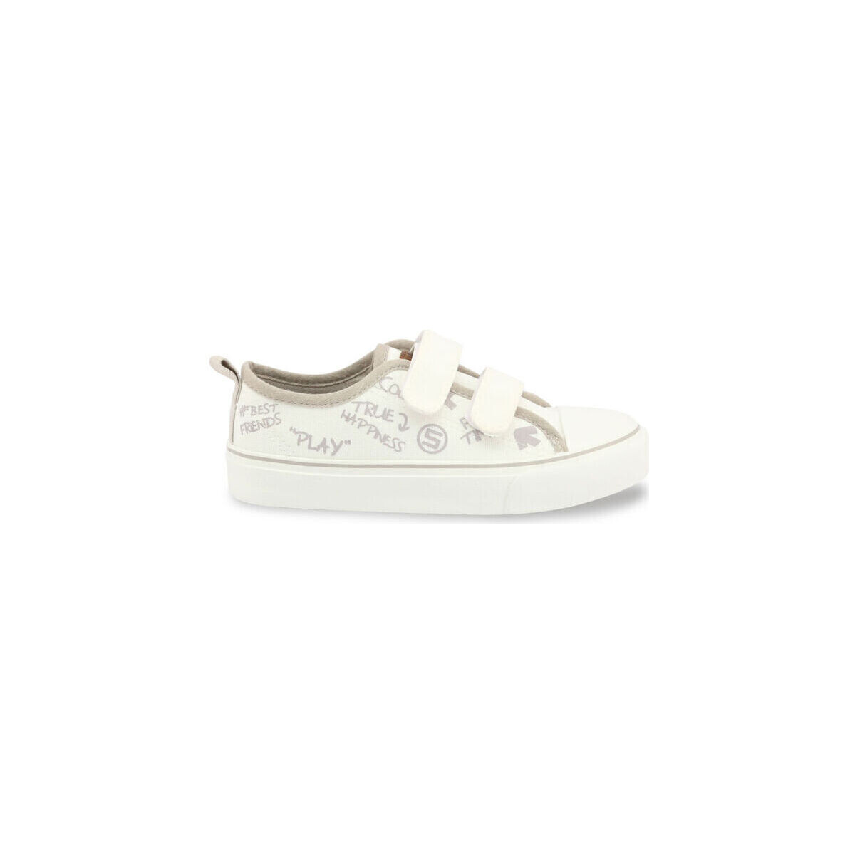 kengät Miehet Tennarit Shone 291-001 White/Grey Valkoinen