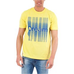 vaatteet Miehet Lyhythihainen t-paita Diesel T-JUST-SE Keltainen
