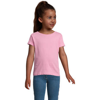 vaatteet Lapset Lyhythihainen t-paita Sols CHERRY Rosa Orqudea Vaaleanpunainen