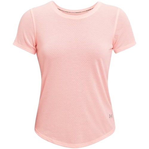 vaatteet Naiset Lyhythihainen t-paita Under Armour Streaker Run Short Sleeve Vaaleanpunainen