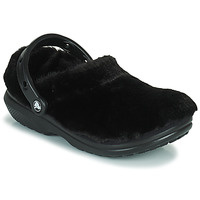 kengät Naiset Puukengät Crocs CLASSIC FUR SURE Musta