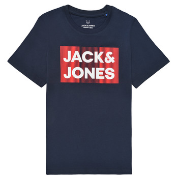 vaatteet Pojat Lyhythihainen t-paita Jack & Jones JJECORP LOGO TEE SS Laivastonsininen
