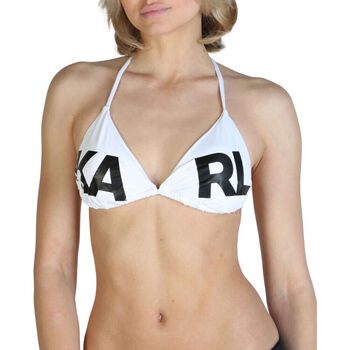 vaatteet Naiset Bikinit Karl Lagerfeld - kl21wtp05 Valkoinen