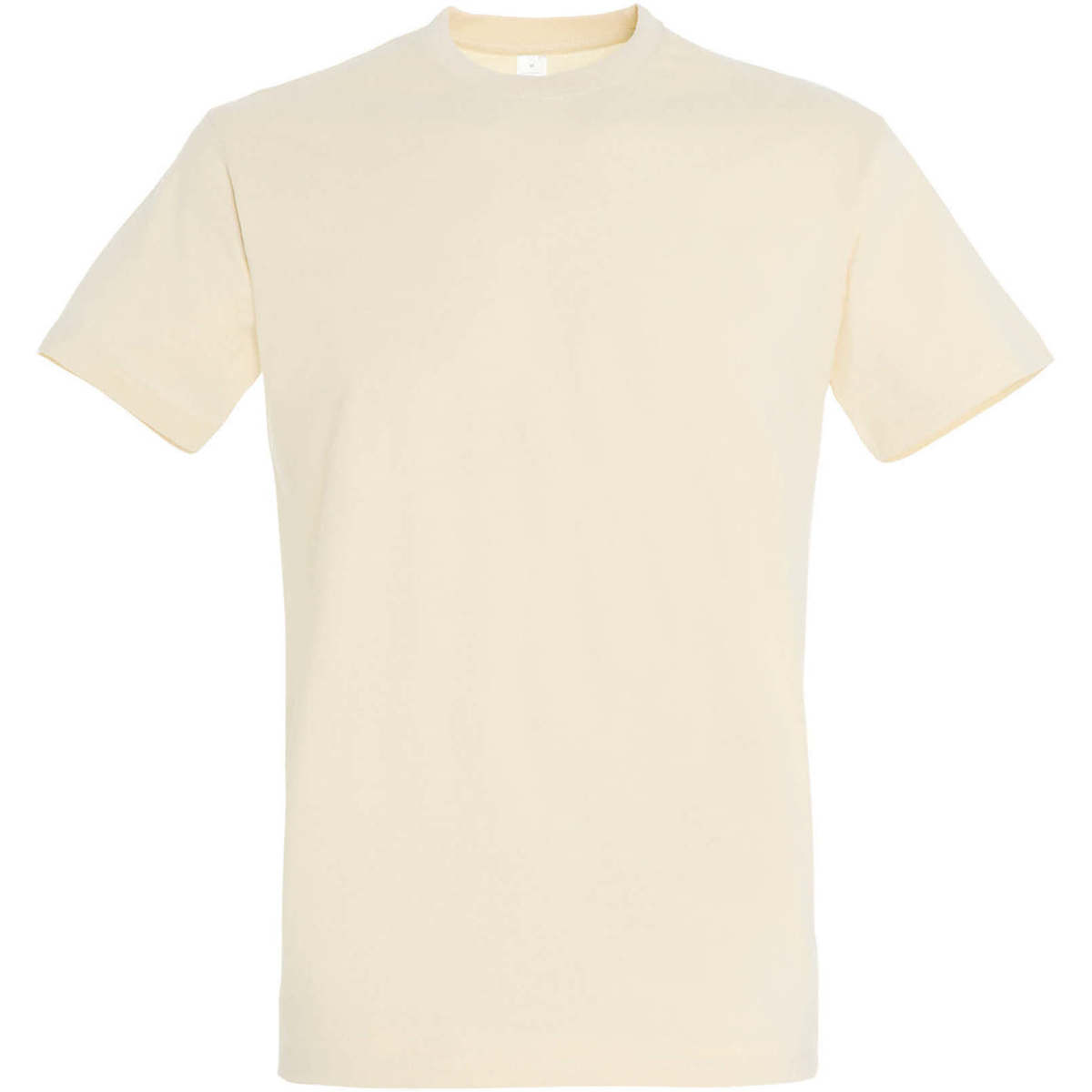 vaatteet Naiset Lyhythihainen t-paita Sols IMPERIAL camiseta color Crema Beige