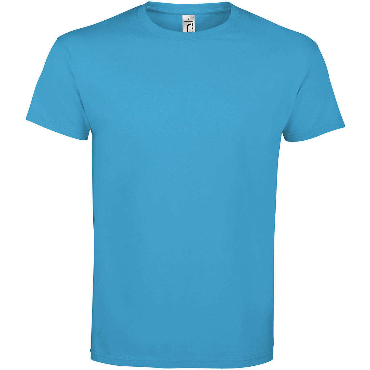 vaatteet Naiset Lyhythihainen t-paita Sols IMPERIAL camiseta color Aqua Sininen