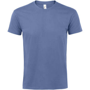 vaatteet Naiset Lyhythihainen t-paita Sols IMPERIAL camiseta color Azul Sininen
