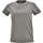 vaatteet Naiset Lyhythihainen t-paita Sols Camiseta IMPERIAL FIT color Gris mezcla Harmaa