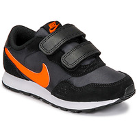 kengät Lapset Matalavartiset tennarit Nike NIKE MD VALIANT (PSV) Musta / Oranssi