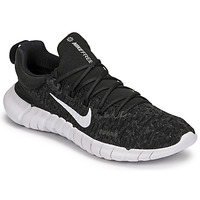 kengät Naiset Juoksukengät / Trail-kengät Nike W NIKE FREE RN 5.0 NEXT NATURE Musta / Valkoinen