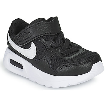 kengät Lapset Matalavartiset tennarit Nike NIKE AIR MAX SC (TDV) Musta / Valkoinen