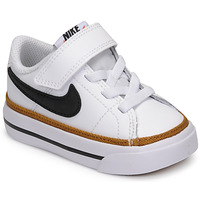 kengät Lapset Matalavartiset tennarit Nike NIKE COURT LEGACY (TDV) Valkoinen / Musta