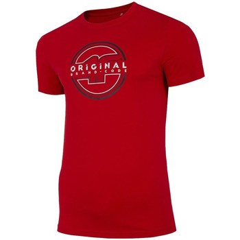 vaatteet Miehet Lyhythihainen t-paita 4F TSM019 Punainen