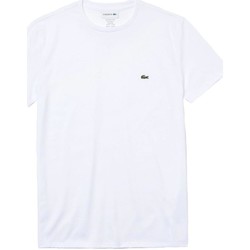 vaatteet Miehet Lyhythihainen t-paita Lacoste  Valkoinen