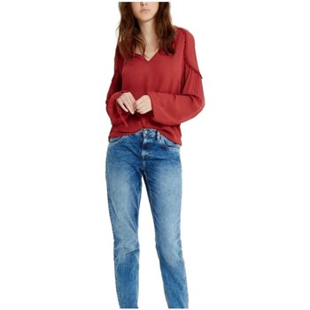 vaatteet Naiset Topit / Puserot Pepe jeans  Punainen
