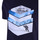 vaatteet Miehet Lyhythihainen t-paita Bikkembergs C 7 001 76 E 1951 Sininen