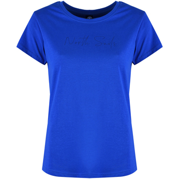 vaatteet Naiset Lyhythihainen t-paita North Sails 90 2356 000 | T-Shirt S/S W/Logo Sininen