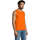 vaatteet Miehet Hihattomat paidat / Hihattomat t-paidat Sols Justin camiseta sin mangas Oranssi