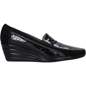 kengät Naiset Mokkasiinit Confort 3781 Musta