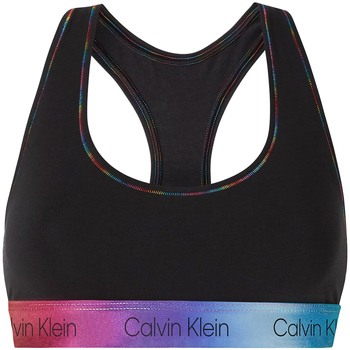 vaatteet Naiset Urheiluliivit Calvin Klein Jeans 000QF6538E Musta