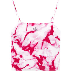 vaatteet Naiset Topit / Puserot Calvin Klein Jeans J20J215597 Vaaleanpunainen