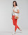 vaatteet Naiset 5-taskuiset housut Desigual ALBA Punainen