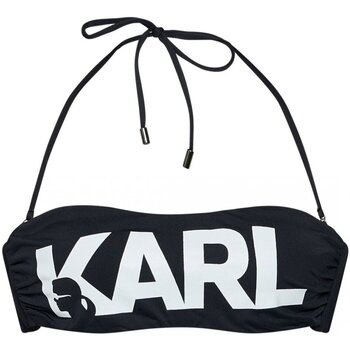 vaatteet Naiset Yksiosainen uimapuku Karl Lagerfeld KL21WTP06 Musta