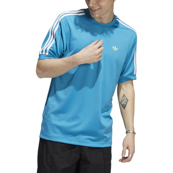 vaatteet Miehet Lyhythihainen t-paita adidas Originals Aeroready club jersey Sininen
