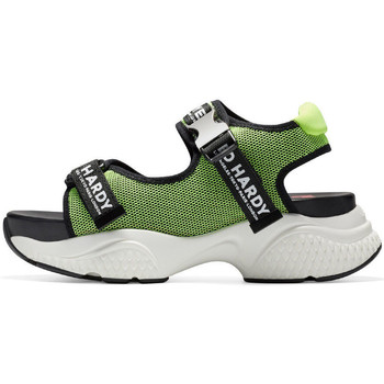 kengät Naiset Tennarit Ed Hardy - Aqua sandal green-black Vihreä