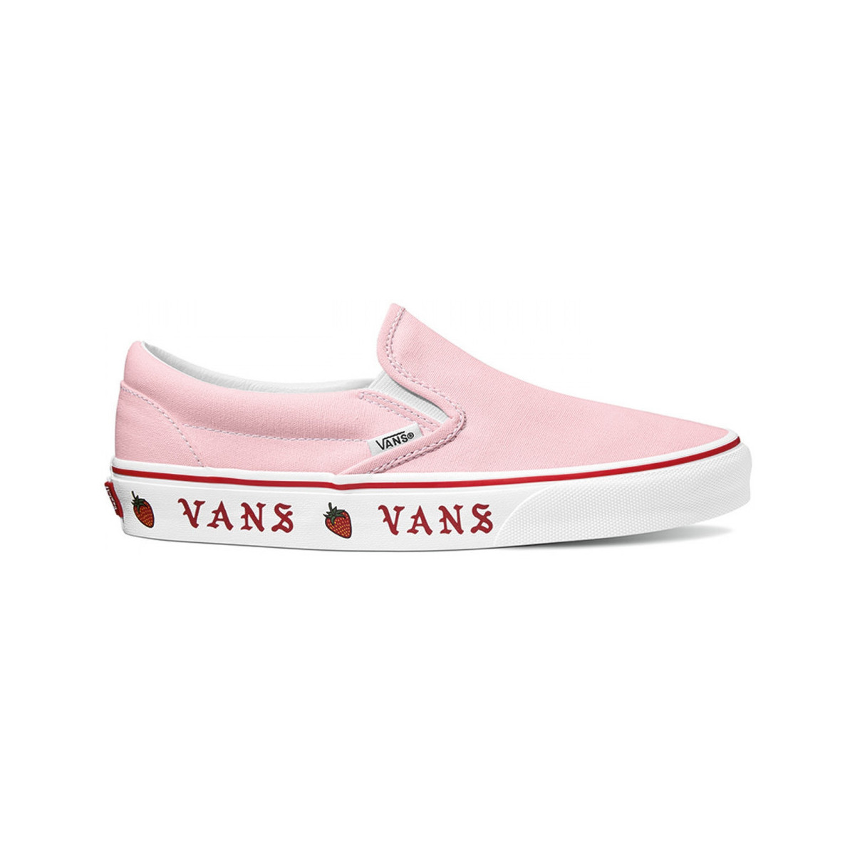 kengät Miehet Tennarit Vans Classic slip-on Vaaleanpunainen