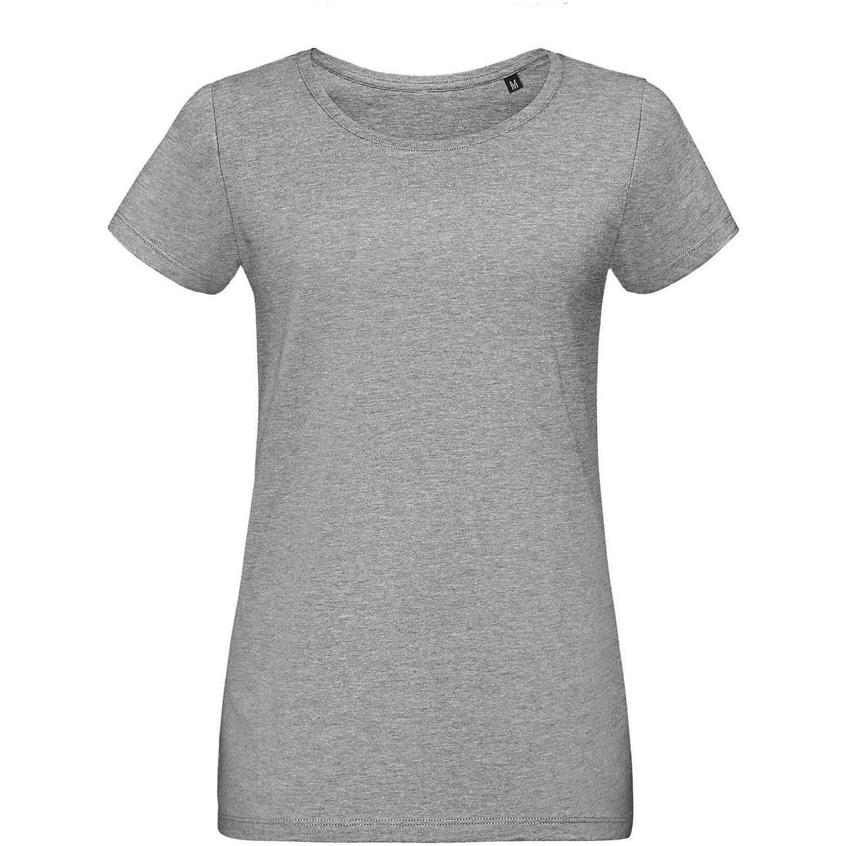 vaatteet Naiset Lyhythihainen t-paita Sols Martin camiseta de mujer Harmaa